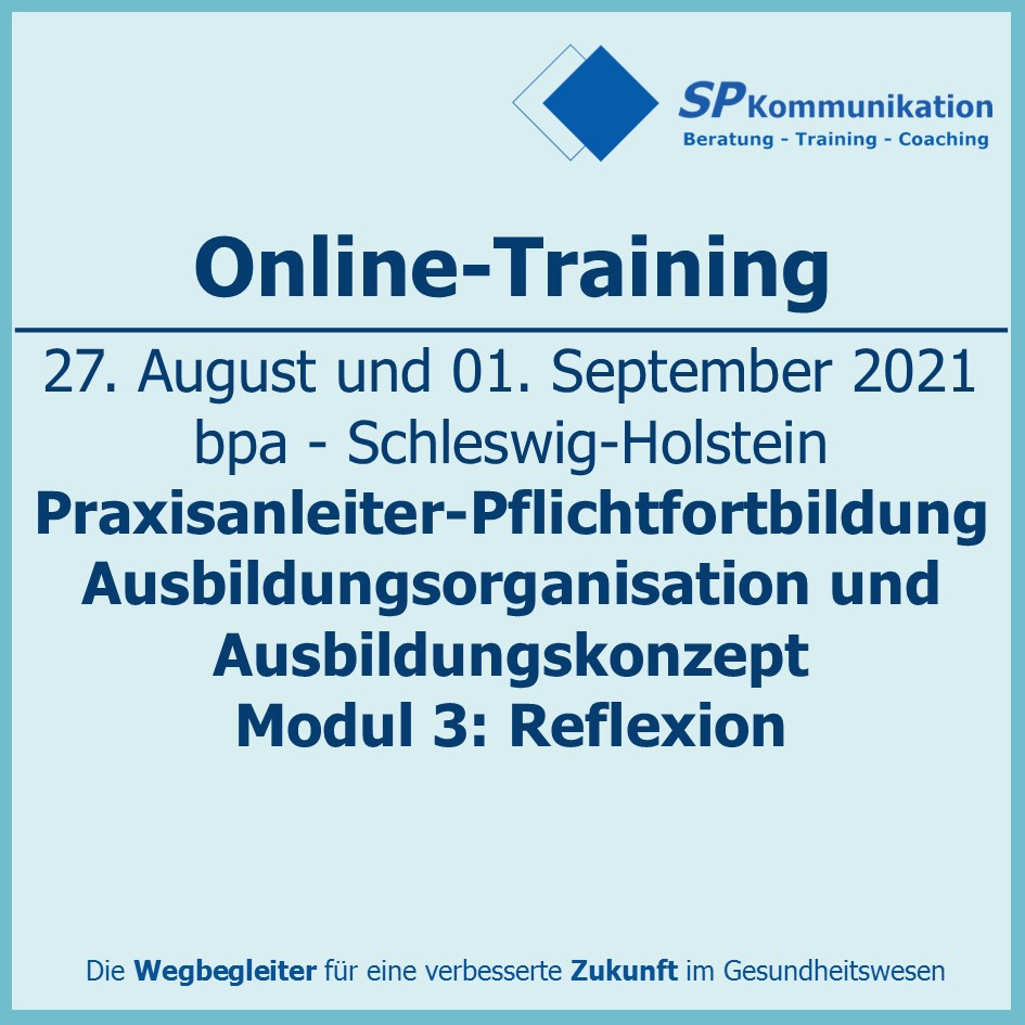 Praxisanleitung – Modul 3 – SP Kommunikation – Beratung, Training, Coaching