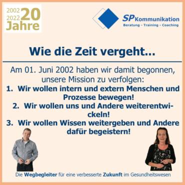 20 Jahre! SP Kommunikation