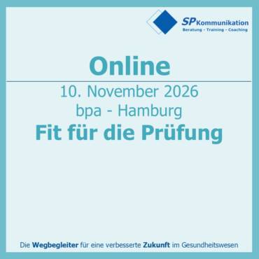 Nach der Prüfung ist vor der Prüfung